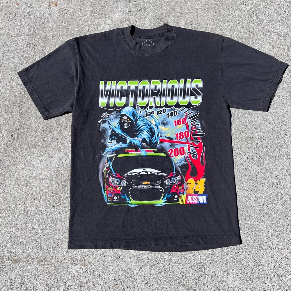 Bossiano “VICTORIOUS” Nascar Racing Tshirt